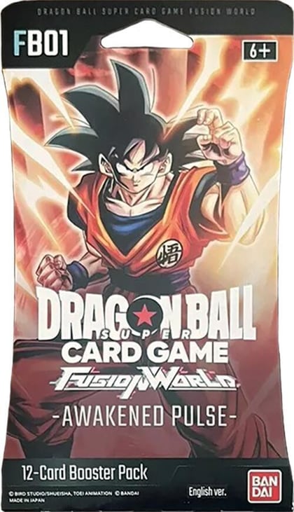 Awakened Pulse Sleeved Booster Pack [Son Goku], Awakened Pulse P543398
