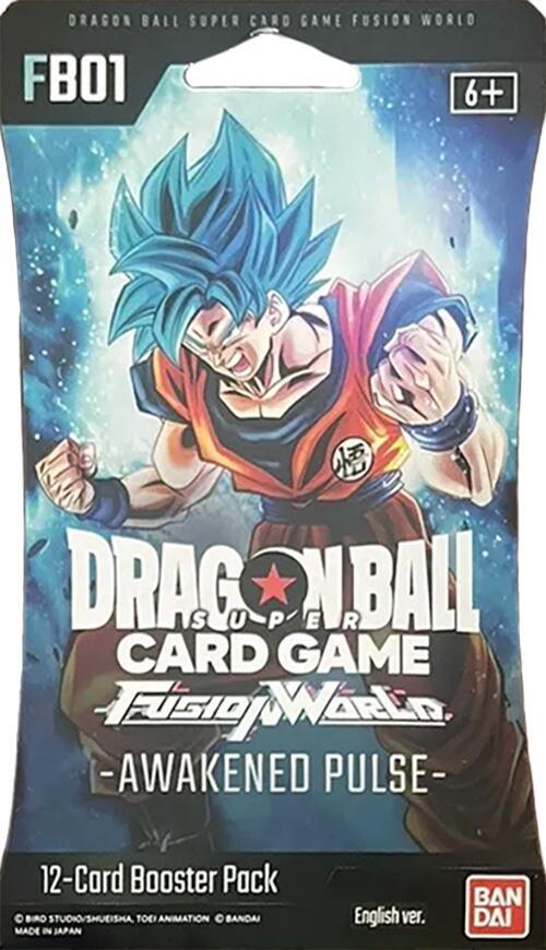 Awakened Pulse Sleeved Booster Pack [Son Goku (Awakened)], Awakened Pulse P543399