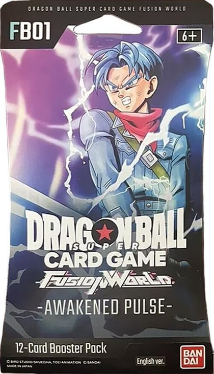 Awakened Pulse Sleeved Booster Pack [Trunks : Future], Awakened Pulse P543402