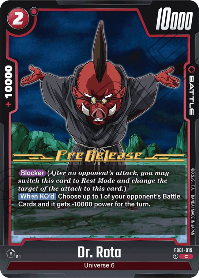 Dr. Rota, Awakened Pulse Pre-Release Cards FB01-019