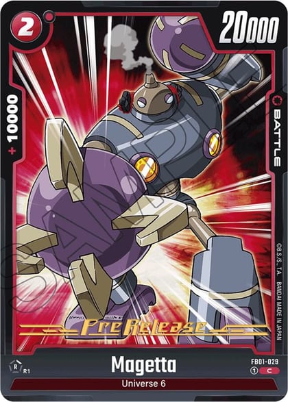Magetta, Awakened Pulse Pre-Release Cards FB01-029