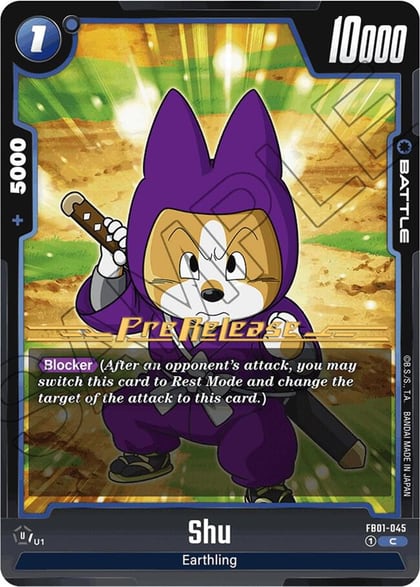 Shu, Awakened Pulse Pre-Release Cards FB01-045