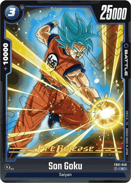 Son Goku - FB01-048, Awakened Pulse Pre-Release Cards FB01-048