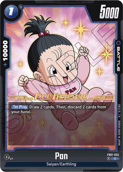 Pan, Awakened Pulse Pre-Release Cards FB01-055