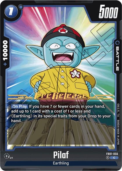 Pilaf, Awakened Pulse Pre-Release Cards FB01-056