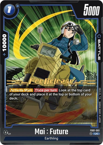 Mai : Future - FB01-061, Awakened Pulse Pre-Release Cards FB01-061