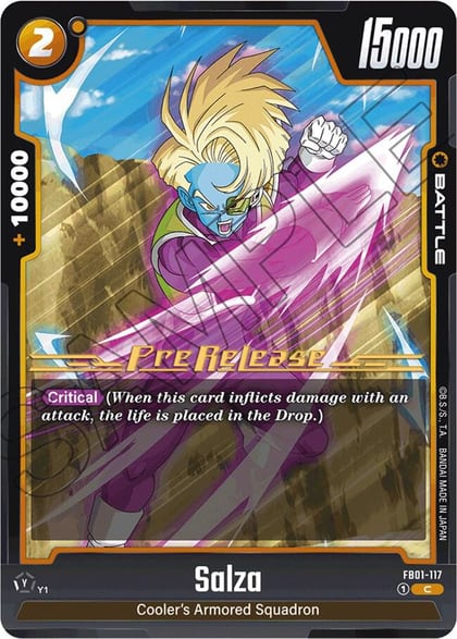 Salza - FB01-117, Awakened Pulse Pre-Release Cards FB01-117
