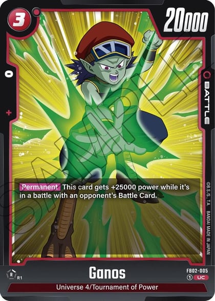 Ganos, Blazing Aura FB02-005