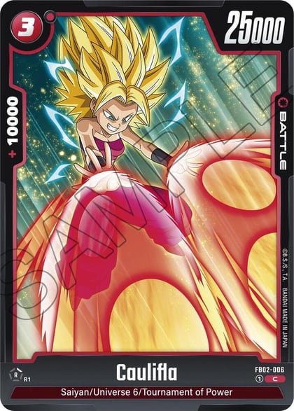Caulifla - FB02-006, Blazing Aura FB02-006