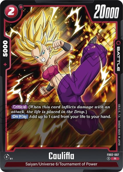 Caulifla - FB02-007, Blazing Aura FB02-007