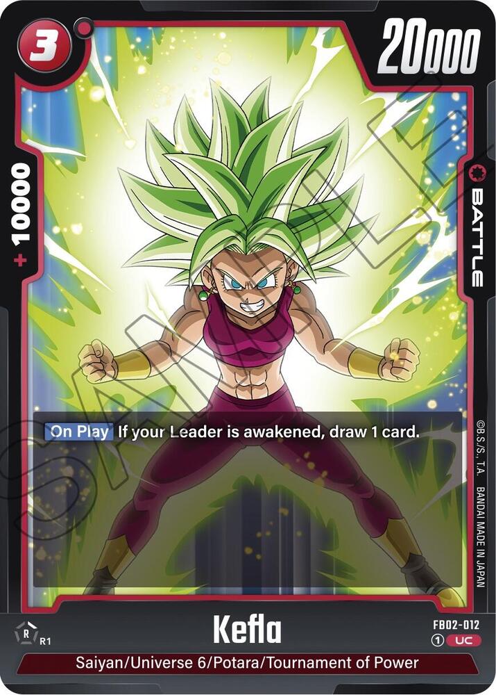 Kefla - FB02-012, Blazing Aura FB02-012
