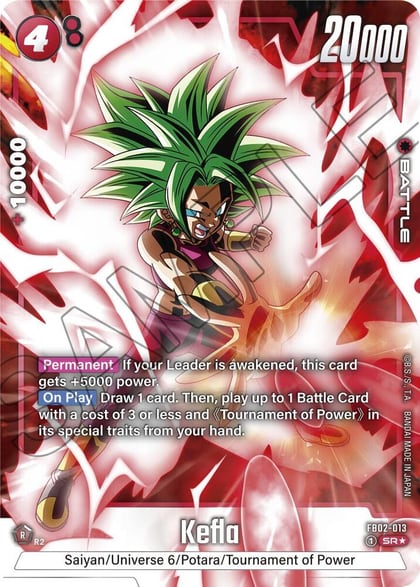 Kefla - FB02-013 (Alternate Art), Blazing Aura FB02-013