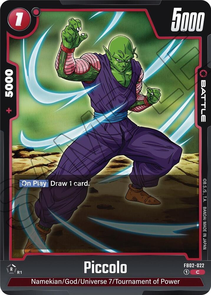 Piccolo - FB02-022, Blazing Aura FB02-022
