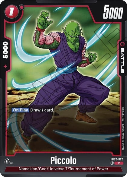 Piccolo - FB02-022, Blazing Aura FB02-022