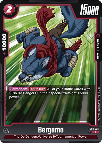 Bergamo, Blazing Aura FB02-025