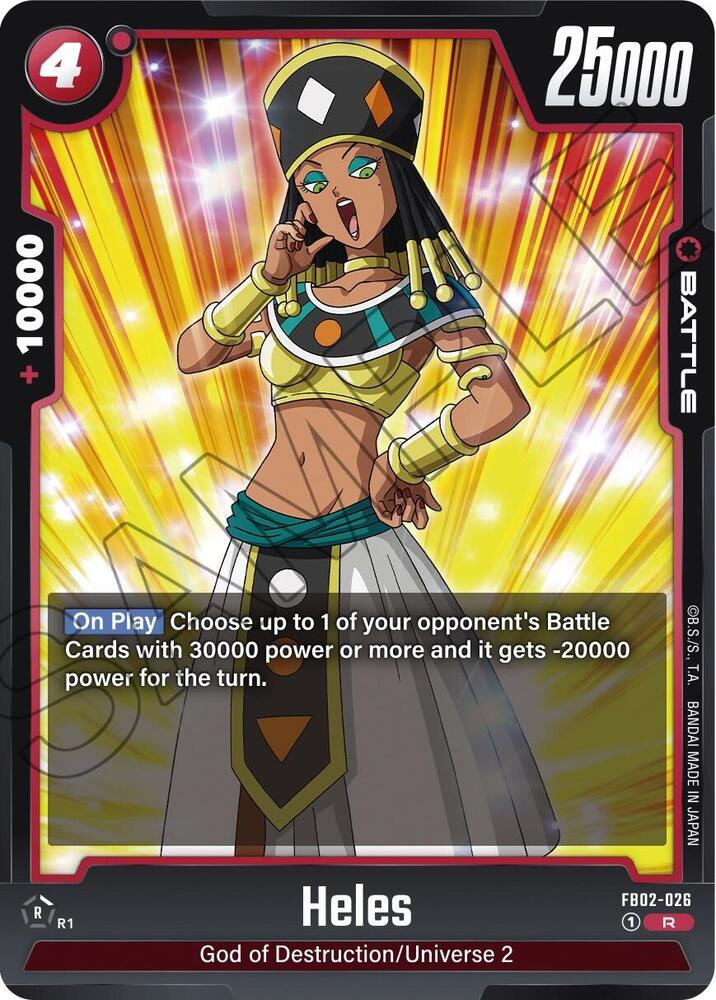 Heles, Blazing Aura FB02-026