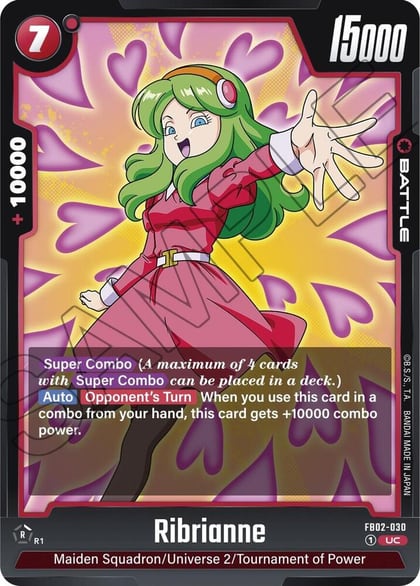Ribrianne - FB02-030, Blazing Aura FB02-030