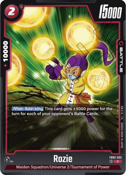 Rozie, Blazing Aura FB02-032
