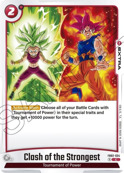 Clash of the Strongest, Blazing Aura FB02-034