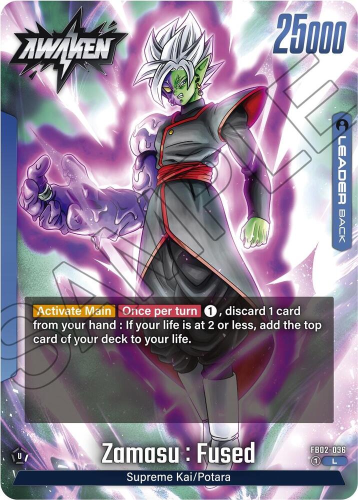 Zamasu : Fused - FB02-036, Blazing Aura FB02-036