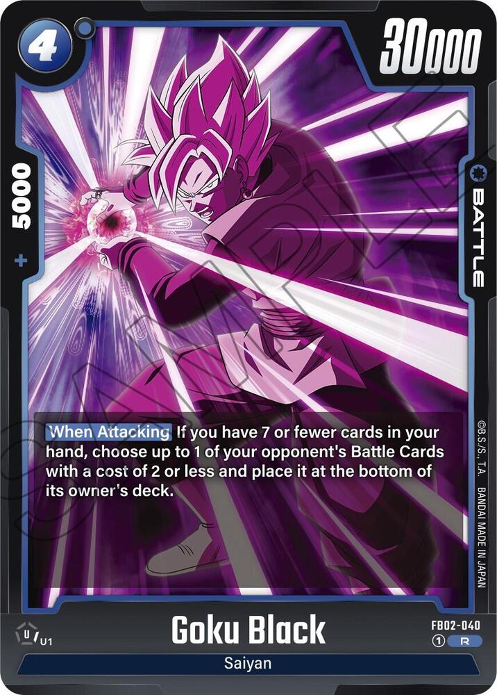 Goku Black - FB02-040, Blazing Aura FB02-040
