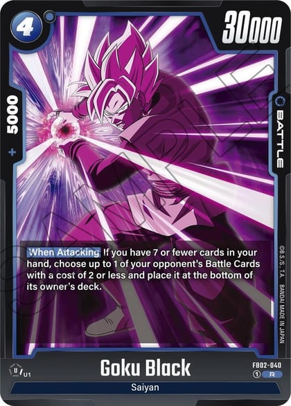 Goku Black - FB02-040, Blazing Aura FB02-040