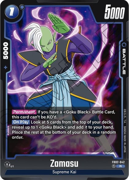 Zamasu - FB02-042, Blazing Aura FB02-042