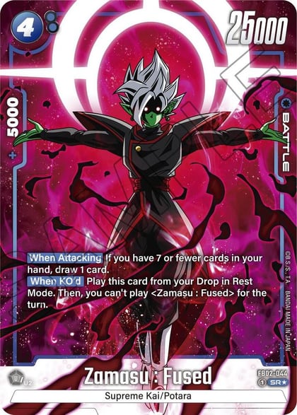 Zamasu : Fused - FB02-044 (Alternate Art), Blazing Aura FB02-044