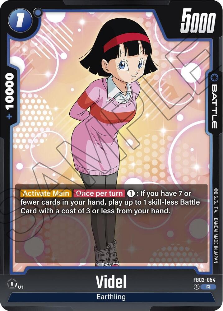 Videl - FB02-054, Blazing Aura FB02-054