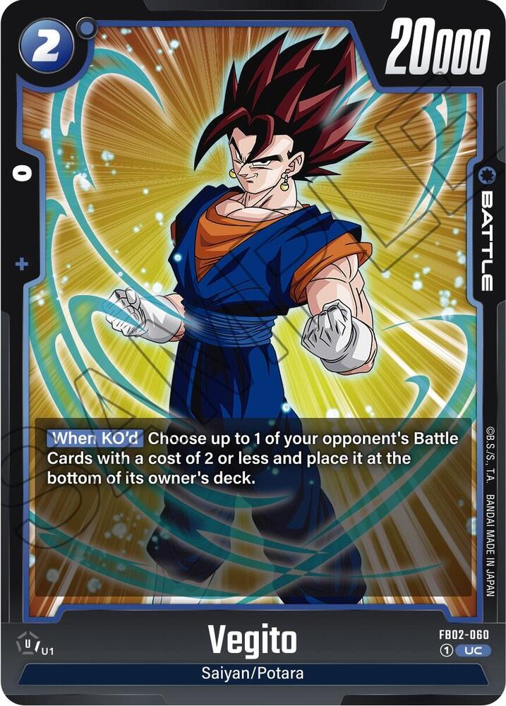 Vegito - FB02-060, Blazing Aura FB02-060