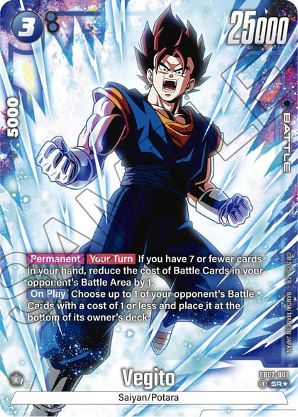 Vegito - FB02-061 (Alternate Art), Blazing Aura FB02-061