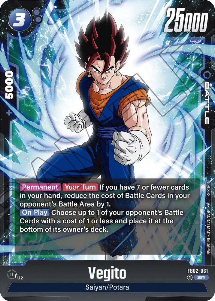 Vegito - FB02-061, Blazing Aura FB02-061