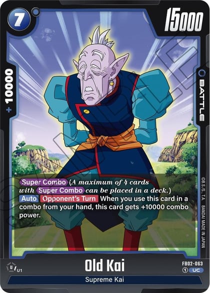 Old Kai, Blazing Aura FB02-063