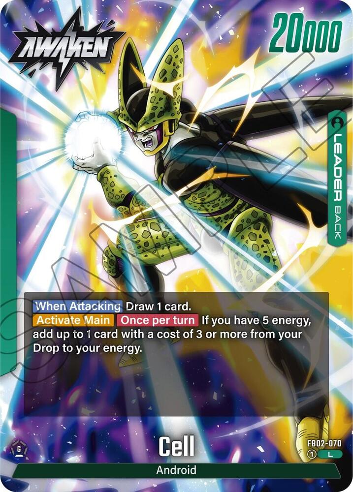 Cell - FB02-070, Blazing Aura FB02-070