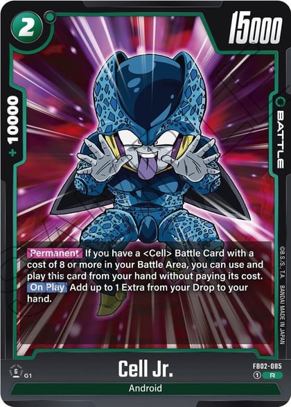Cell Jr., Blazing Aura FB02-085