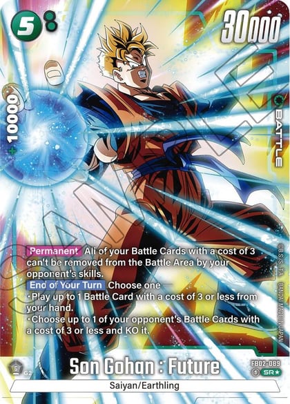 Son Gohan : Future (Alternate Art), Blazing Aura FB02-089