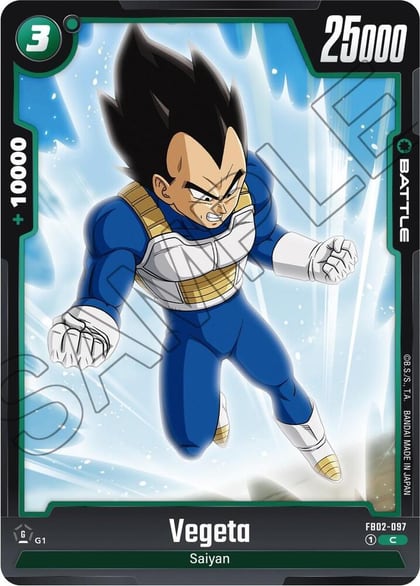 Vegeta - FB02-097, Blazing Aura FB02-097