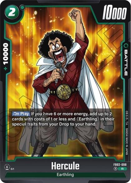 Hercule, Blazing Aura FB02-098