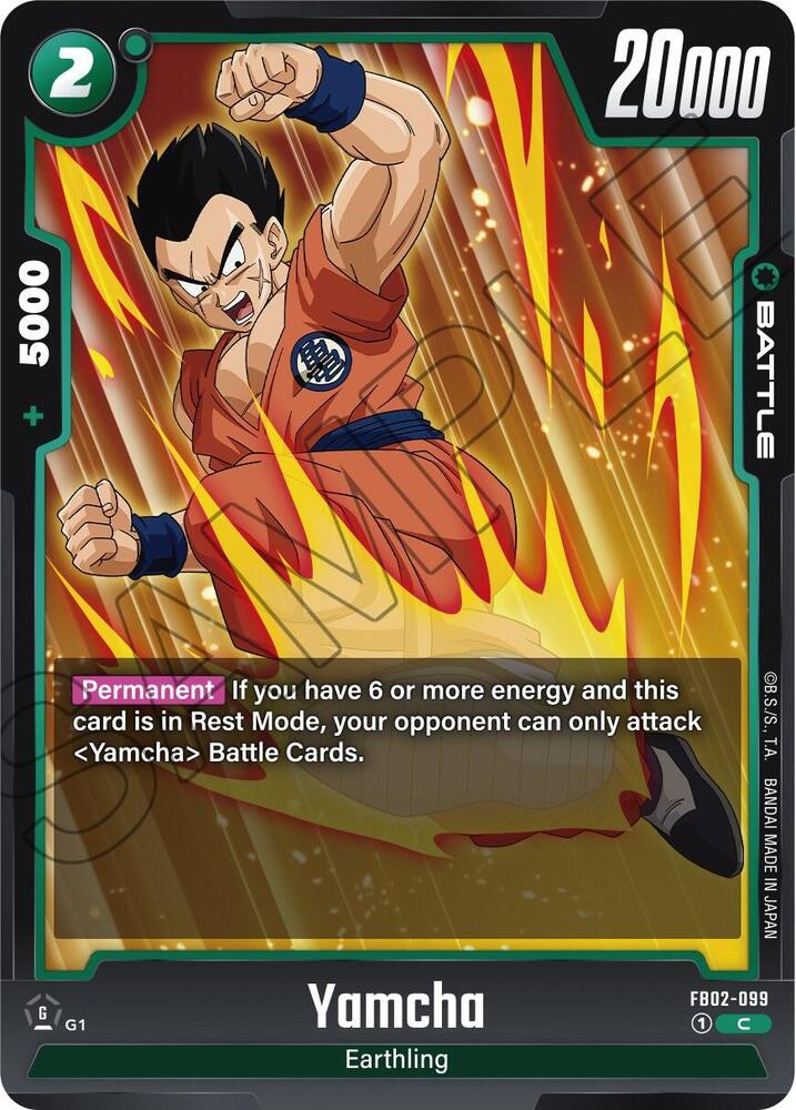 Yamcha, Blazing Aura FB02-099