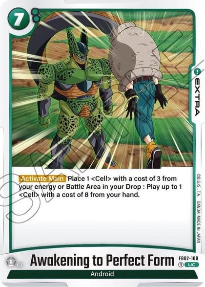 Awakening to Perfect Form, Blazing Aura FB02-100