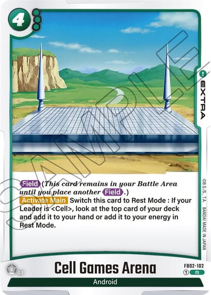 Cell Games Arena, Blazing Aura FB02-102