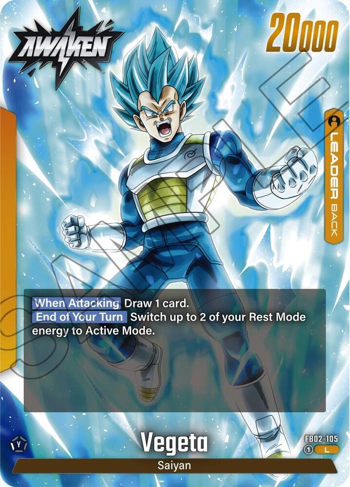 Vegeta - FB02-105, Blazing Aura FB02-105