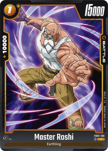 Master Roshi - FB02-108, Blazing Aura FB02-108