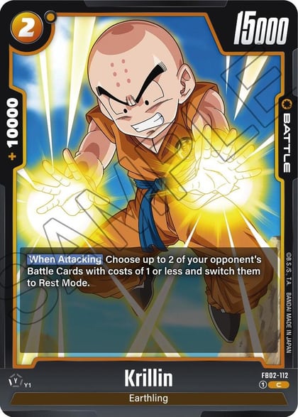 Krillin - FB02-112, Blazing Aura FB02-112