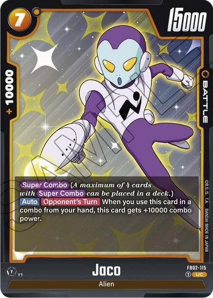 Jaco, Blazing Aura FB02-115