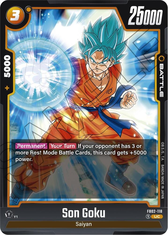 Son Goku - FB02-118, Blazing Aura FB02-118