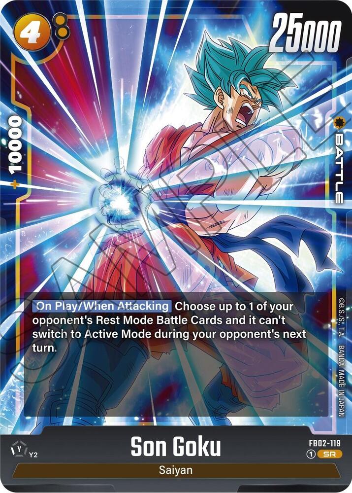 Son Goku - FB02-119, Blazing Aura FB02-119
