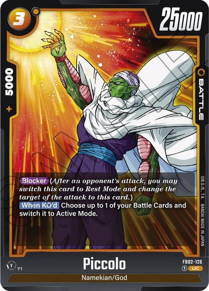 Piccolo - FB02-126, Blazing Aura FB02-126