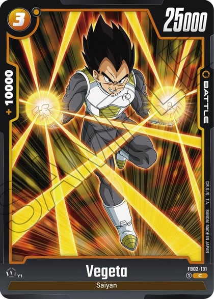 Vegeta - FB02-131, Blazing Aura FB02-131