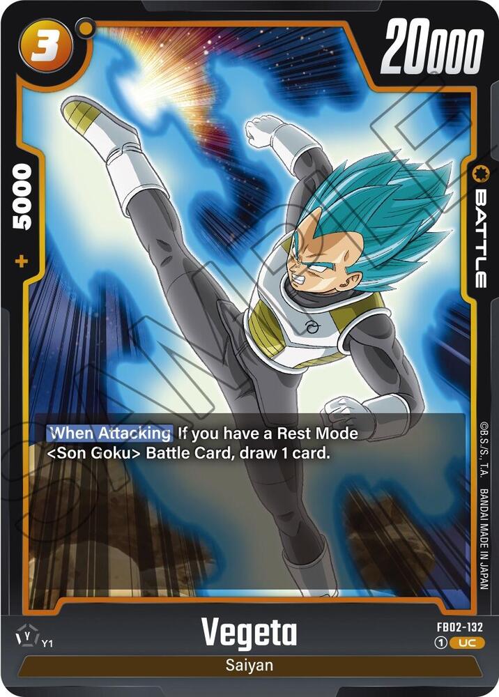 Vegeta - FB02-132, Blazing Aura FB02-132